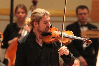 ein rein klassisches repertoire - Fotos: David Garrett mit Orchester live in Hamburg 